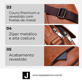 Bolsa Shoulder Jeep Buluo Couro Grande Capacidade