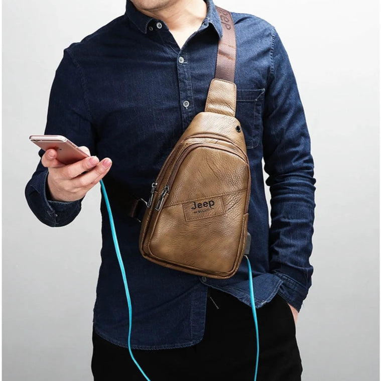 Bolsa Shoulder Jeep Buluo Elegante e Impermeável